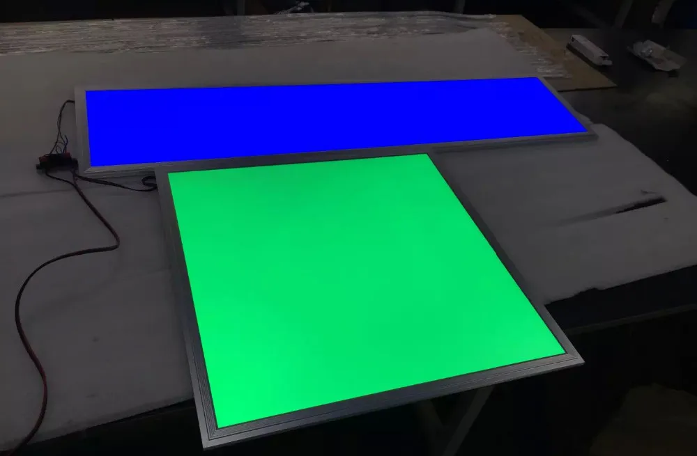 flat ceiling RF remote control 9W 10W 12W 18W 24W 36W 42W 50W 72W 80W colour changing led panel lighting