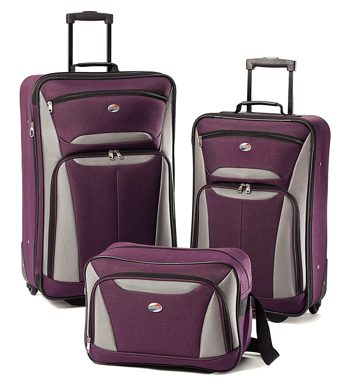 american tourister's solitude 3 casual travel set