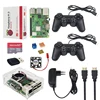 Raspberry Pi 3 Model B+ ( B Plus ) Game kit+Case+Fan+32G SD Card+Power Adapter+2 Gamepads+ Cable+Heat Sink for RetroPie