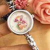 Aliexpress fasion women IPG Gold chain bear wrist watch ladies Ladies Dress Bracelet Chain Quartz Watch Clock New