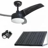 Including 40Watt Solar Panel For Cooling and Lighting 42 Inch Solar Ceiling Fan