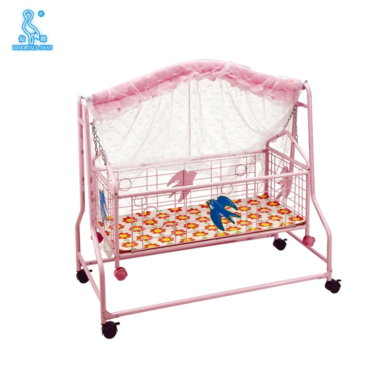 baby hanging cradle with mosquito net