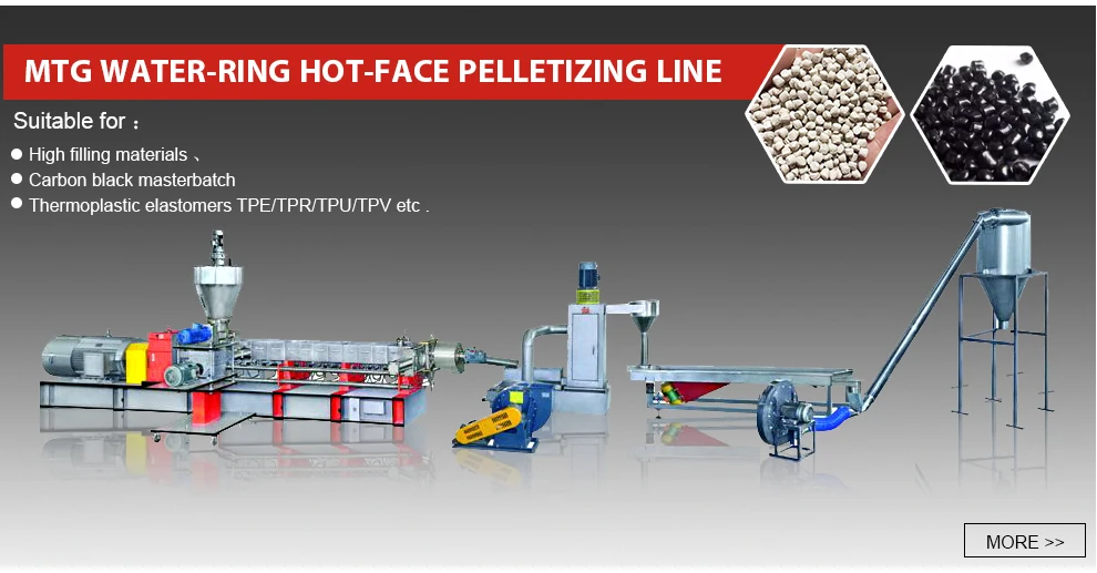 water-ring pelletizing line