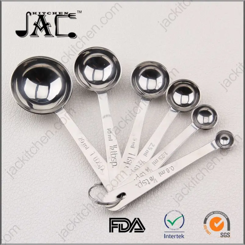 Bulk Stainless Steel Measuring Spoon Set