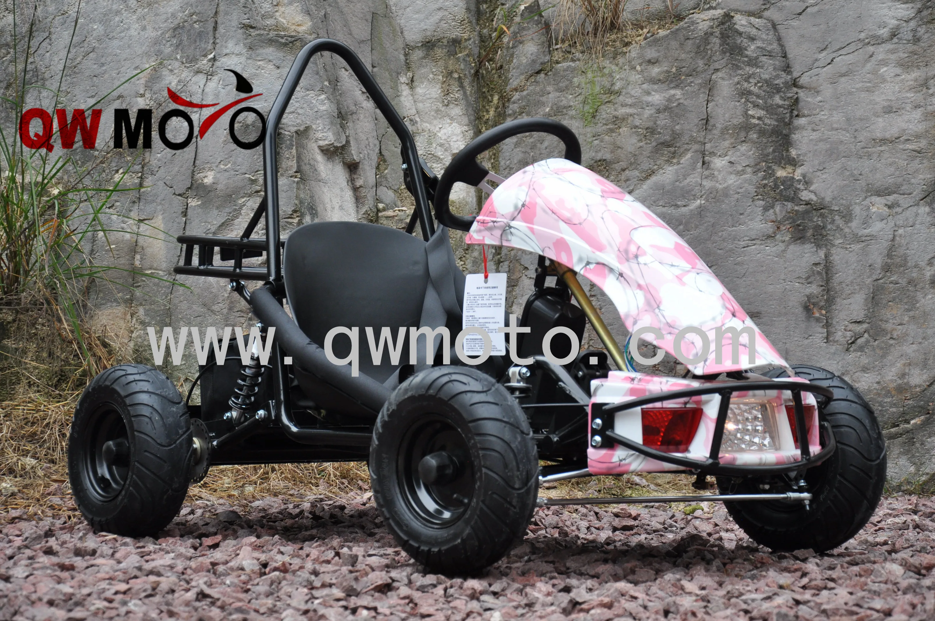 Electric Mini Go Kart Quad Bike 500w/800w Go Kart Qwmoto Buy Electric