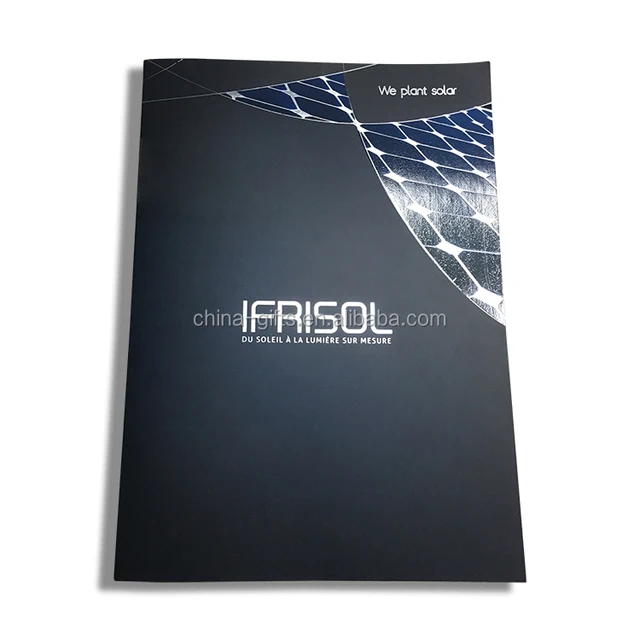 Customized advertising catalogue magazine printing