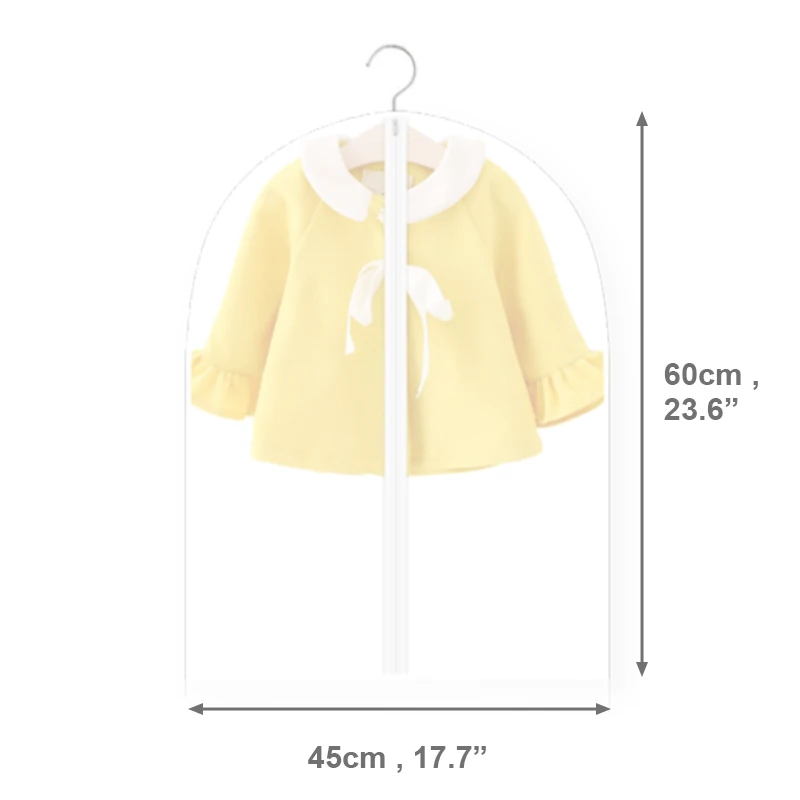 

Preschool children Cheap Clothing Dress Cover Zipper Garment Suit Bag, (can be customized)