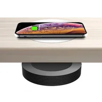 

OEM Furniture Qi Wireless Charging Long Distance 23mm-32mm Wireless Phone Charger Placing Under Table Desk