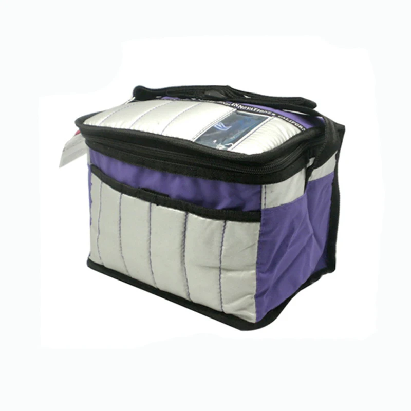 Black Rigid Insulin Diabetes Medical Travel Case With Secure Dual Zips