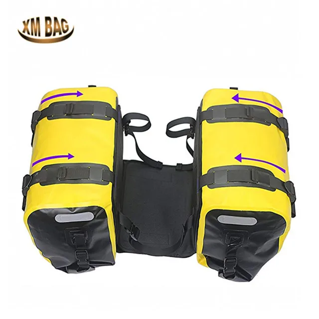 Waterproof Bag Motorcycle Saddlebag 50l Tank Bag Motor Side Bag 