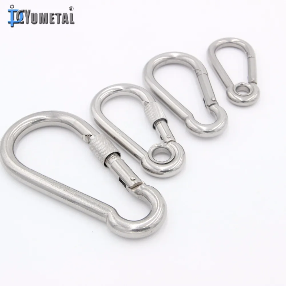 
Stainless Steel 316 & 304 DIN5899C commercial snap hook in stocks 