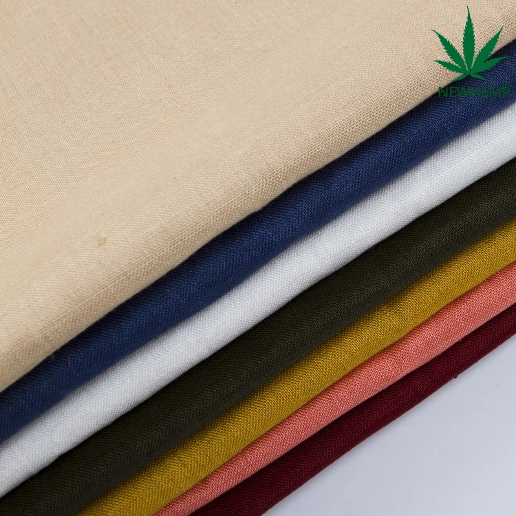 
organic 100% hemp fabric for clothing 