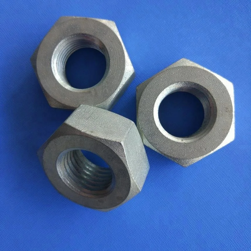 DIN934 HEX NUTS MECHANICAL GALV.