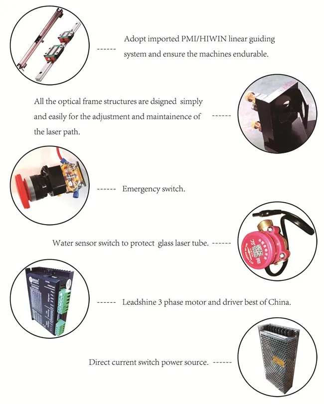 Shenhui 50w 60w SH-350 laser engraver cutter with software RDworks 8.0