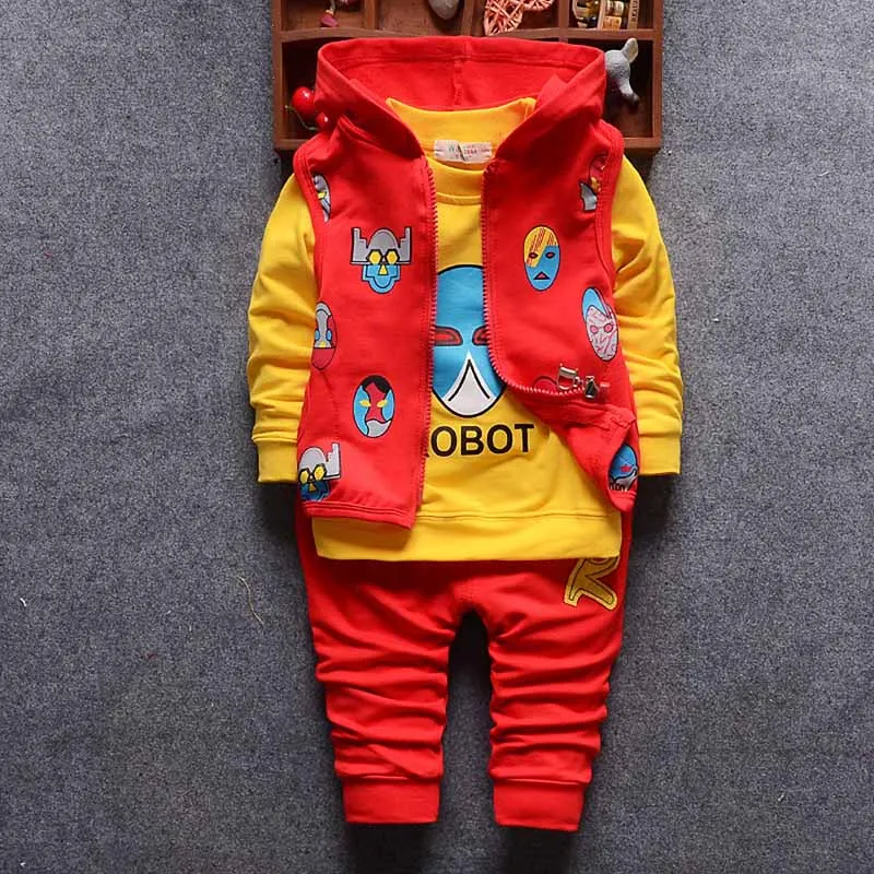 

spring autumn baby boys clothing sets children's no label baby clothes, N/a