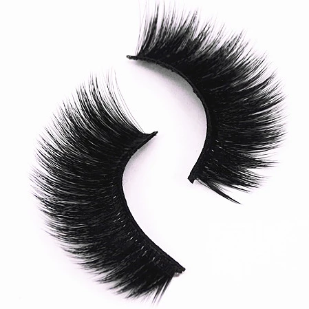

3D Synthetic False Eyelashes With Good Price, Natural black