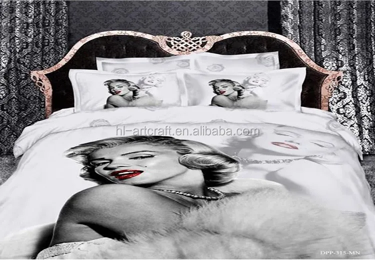 Beautiful Fantasy Print Of Marilyn Monroe Bed Linen 3d Buy Bed