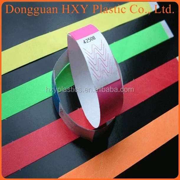 Entertainment Tyvek Wristband Id Band Bracelet China Hxytw 1 Jpg