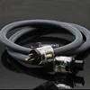 Hi-End 400 signature hifi audio power cord pure copper power cable P-029/P-029E plug connector amplifier power cord