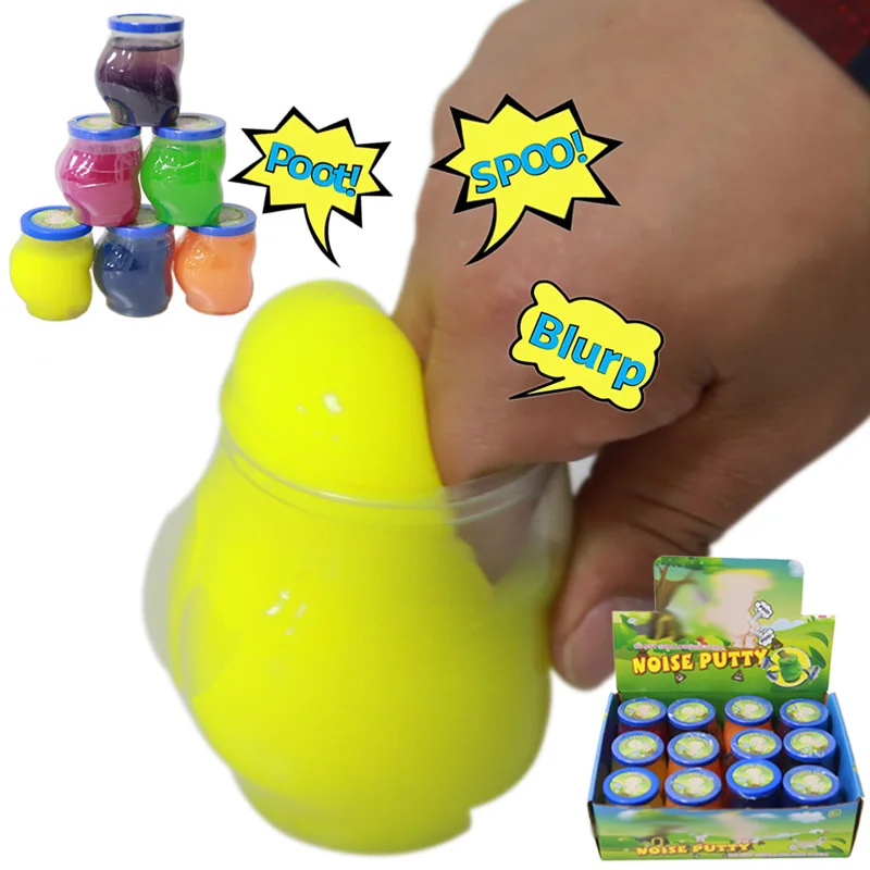 Cartoon Goo Noise Putty Fart Sound Slime Non Boron Gag Joking Around Tricks Novelty Toys Party Favor For Kids Adult Boys Girls Buy Flarp Kebisingan Dempul Blurp Kebisingan Dempul Whoopie Goo Kebisingan Dempul