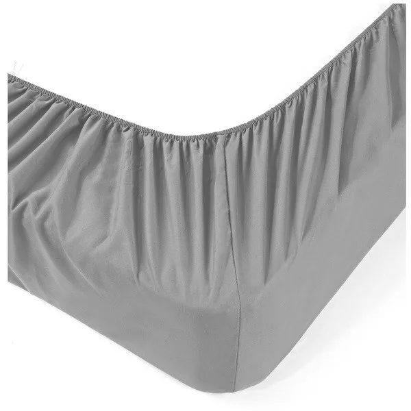 High Quality King Size 100 Cotton Knitted Jersey Fitted Sheet