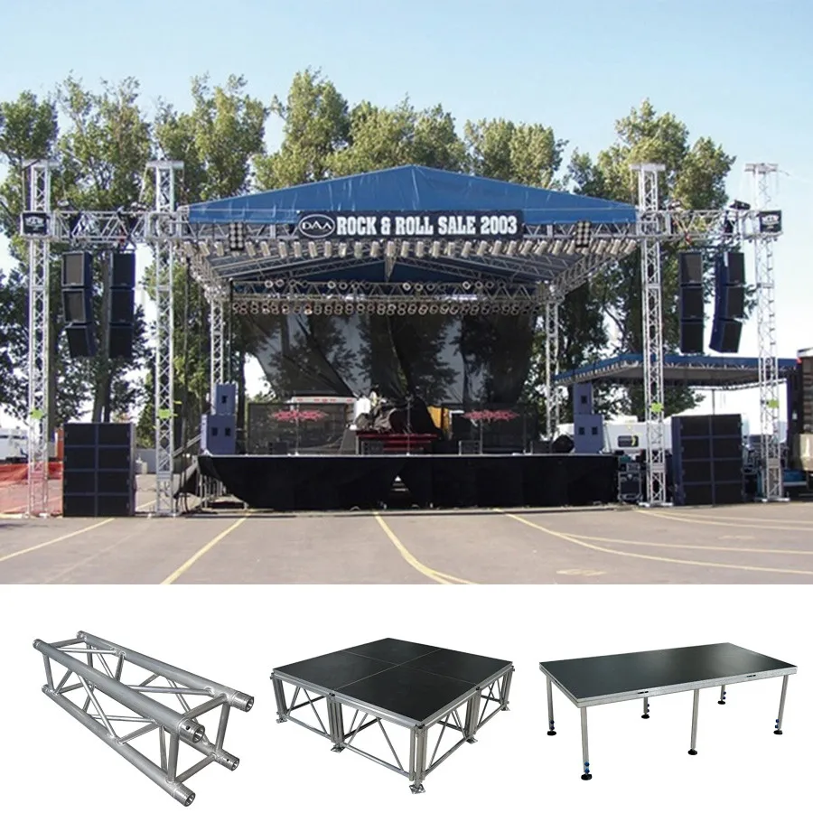 Cheap Wooden Mobile Aluminum Alloy Portable Stage Platform    