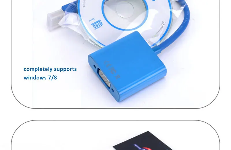 USB 3.0 2.0 to VGA Multi-Display Adapter Converter External Video Graphic Card - ANKUX.COM