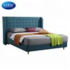 Hydraulic Storage Royal King Size Soft Beauty Wooden Bed