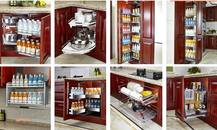 Lazy Susan Revolving Magic Corner Kitchen Cabinet Organizer Wire Mesh Storage Basket Buy Kitchen Cabinet Organizer Wire Mesh Basket Kitchen Magic Corner Basket Product On Alibaba Com
