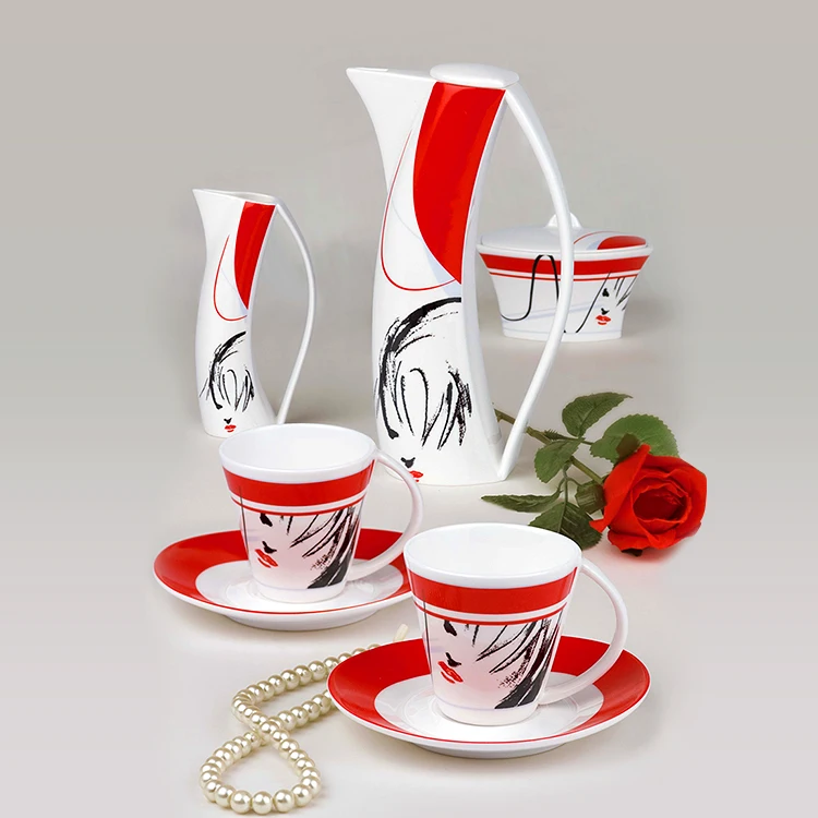 15 Pcs Royal Style Afternoon Tea Sets With Golden Hot Sale In Dubai 6