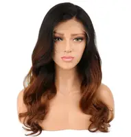 

1B/30 brown body wave remy human hair long front lace/full lace wigs with baby hair Brazlian/Peruvian/Indian hair available