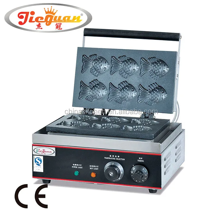 Jieguan Electric Korean Fish Crisp Maker Eg6q Buy Fish Waffle Maker