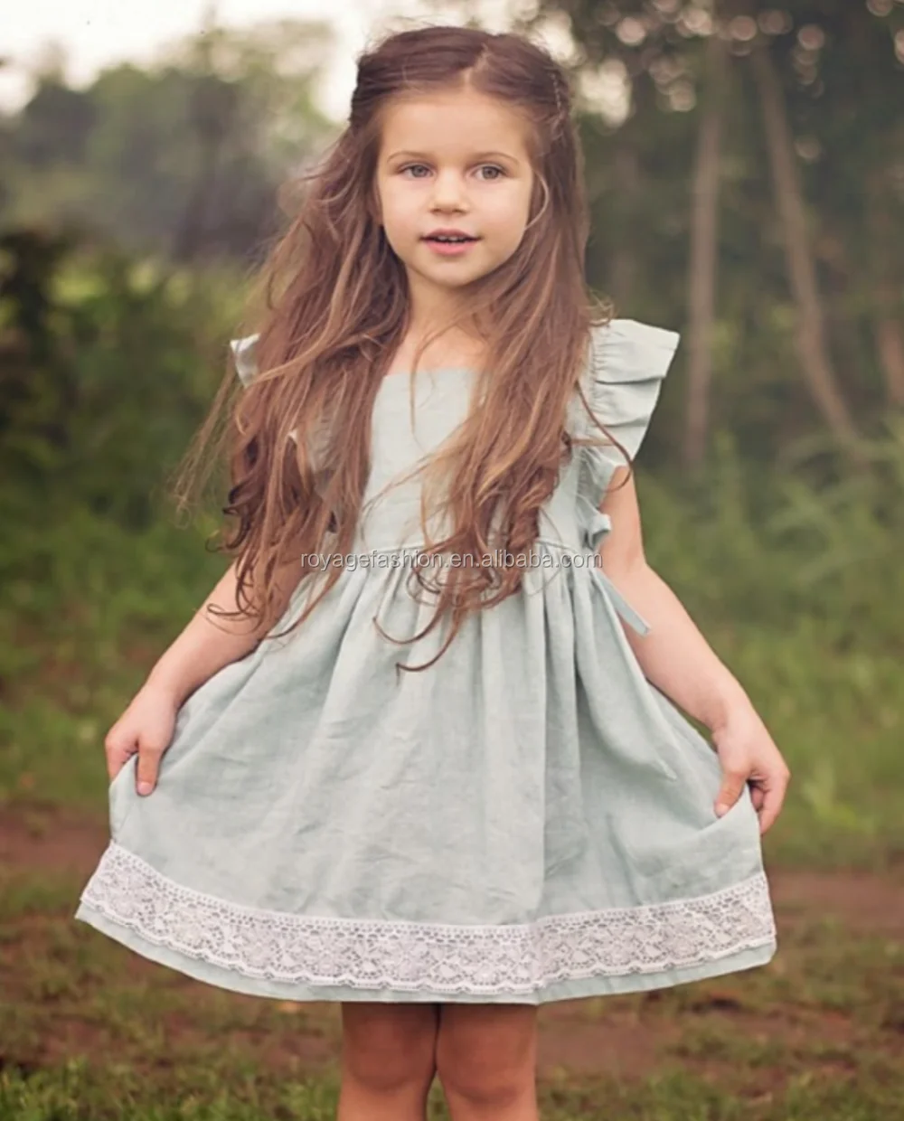 List Manufacturers of Linen Girl Kid Dress, Buy Linen Girl ...