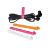 Self Locking Reusable Fastening Silicone Cable Tie