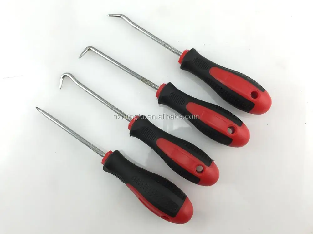 4pcs Stainless Steel Oil Seal Screwdriver Set Car Small Parts Removing