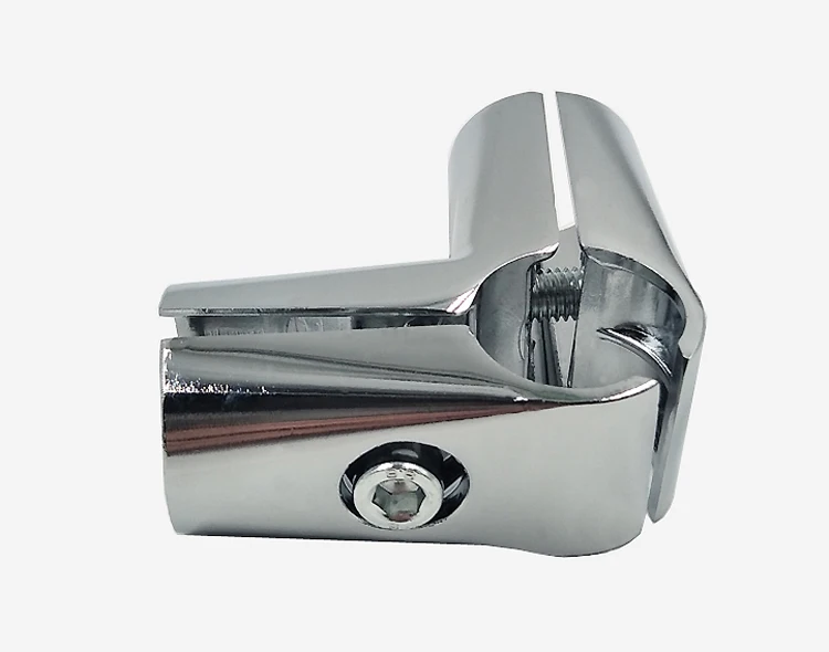 Pipe Fittings System Chrome 4 Way Clamp Corner Iron Tubing Joiners