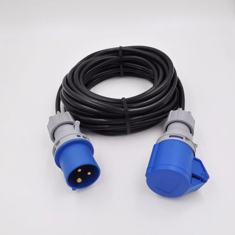 工业cee 电源移动插座耦合器 2131/2231 16a/32a 220v 2p   e ip44 3