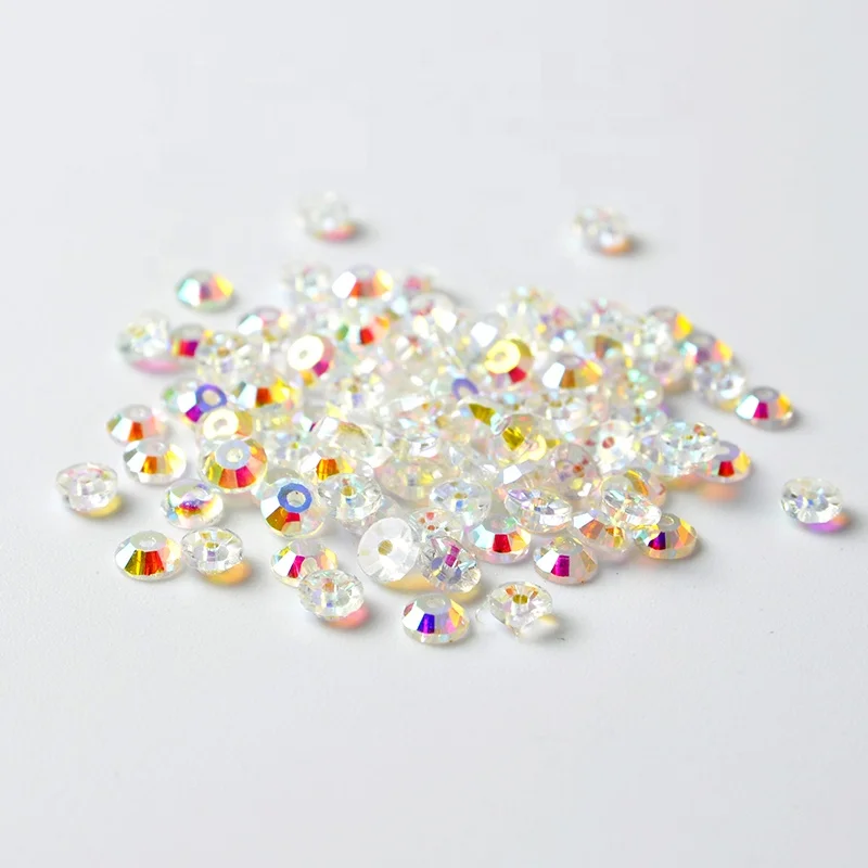 

Fashion Colorful Flat Back Rhinestones Sew On Crystal Lochrose, Please choose color from our color chart