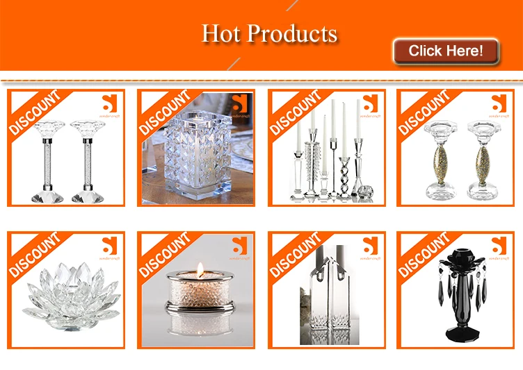 colored glass candle holder