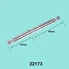 Zinc plated bed hardware fittings stud bolt and nut