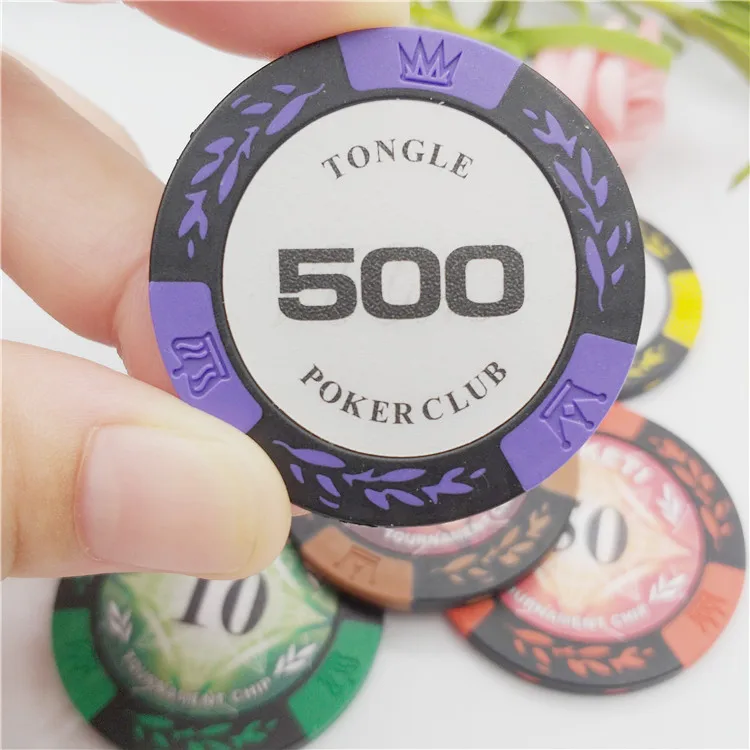 

43mm clay rfid poker chips with system, Multi color, customized logo