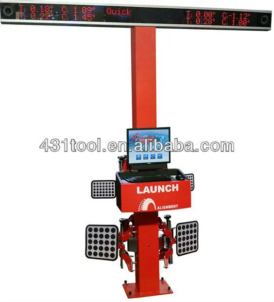 Ce Original Launch Kwa300 3d Used Truck Wheel Alignment Lift Machine