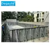 swimming pool equipment 25m*15m stainless steel Frame Square Stainless Steel Frame swimming Pool For Backyard