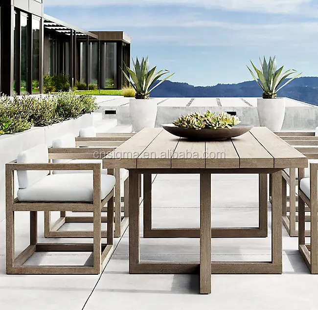 Sustainable Teak Garden Furniture Outdoor Teak Dining Table - Buy Teak