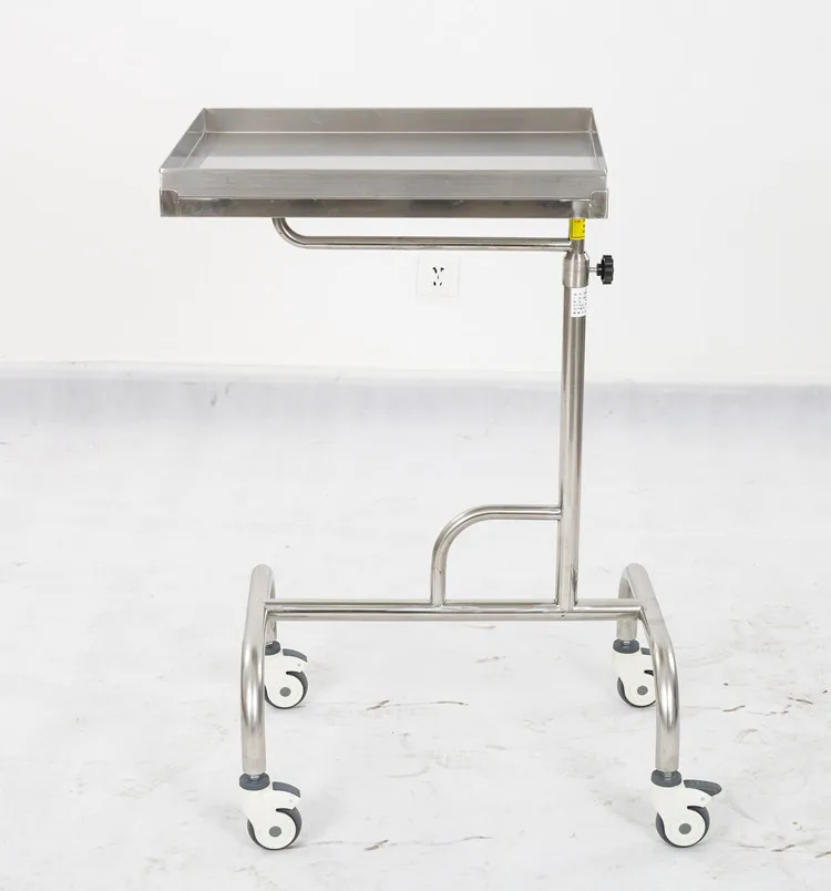 S.S mayo trolley for sale stainless steel medical instrument crash trolley cart