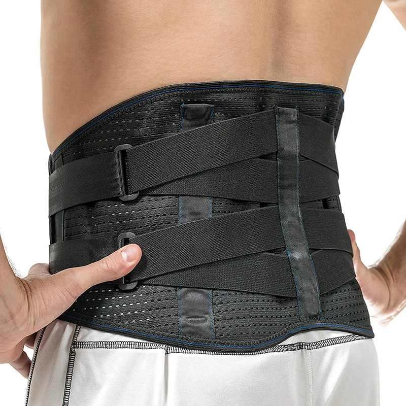 

2019 New Products best brace posture brace waist sweat belt latex waist trainer running waist trimmer for men or women, Black