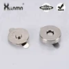 Silver Magnetic Wallet Clasps Buckle Clothes Sewing Craft Suitable for Bags Clothing Snap Handmade Simple Operation No Tools Req