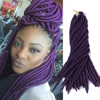 Hot Soft Fauxlocs 14inch 18inch 22inch Curl Fauxlocs Ombre Color