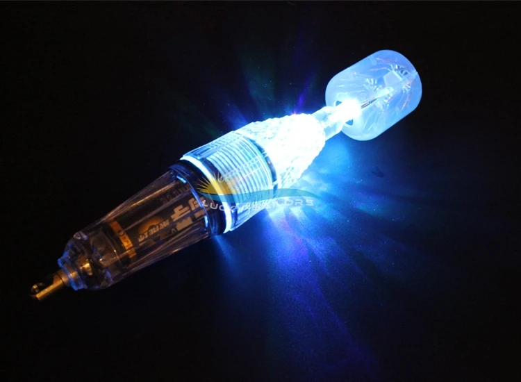 12cm Led Flashing Fishing Squid Light With Hook,Lure Squid Bait