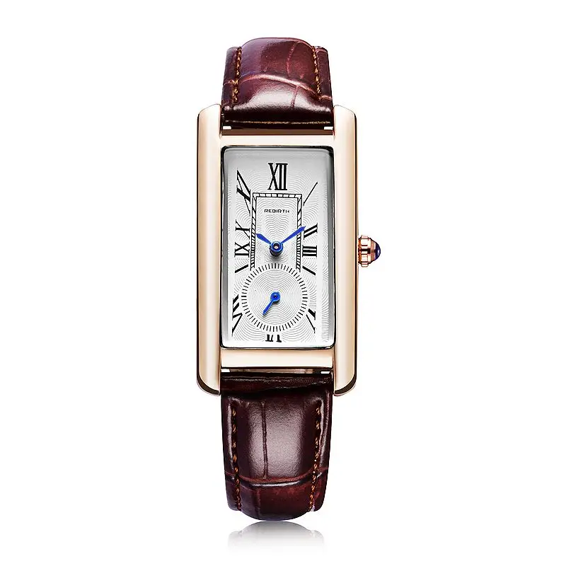 

luxury lady mini belt high quality stainless steel elegance rebirth crystal women watch clock